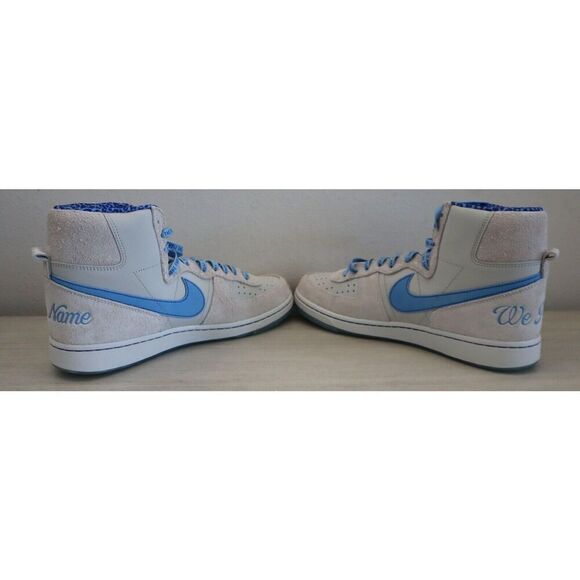 Nike FV2084‑001 Men Sz 10.5 Gray Terminator High Spelman Jaguars Bball Shoes - Picture 13 of 15